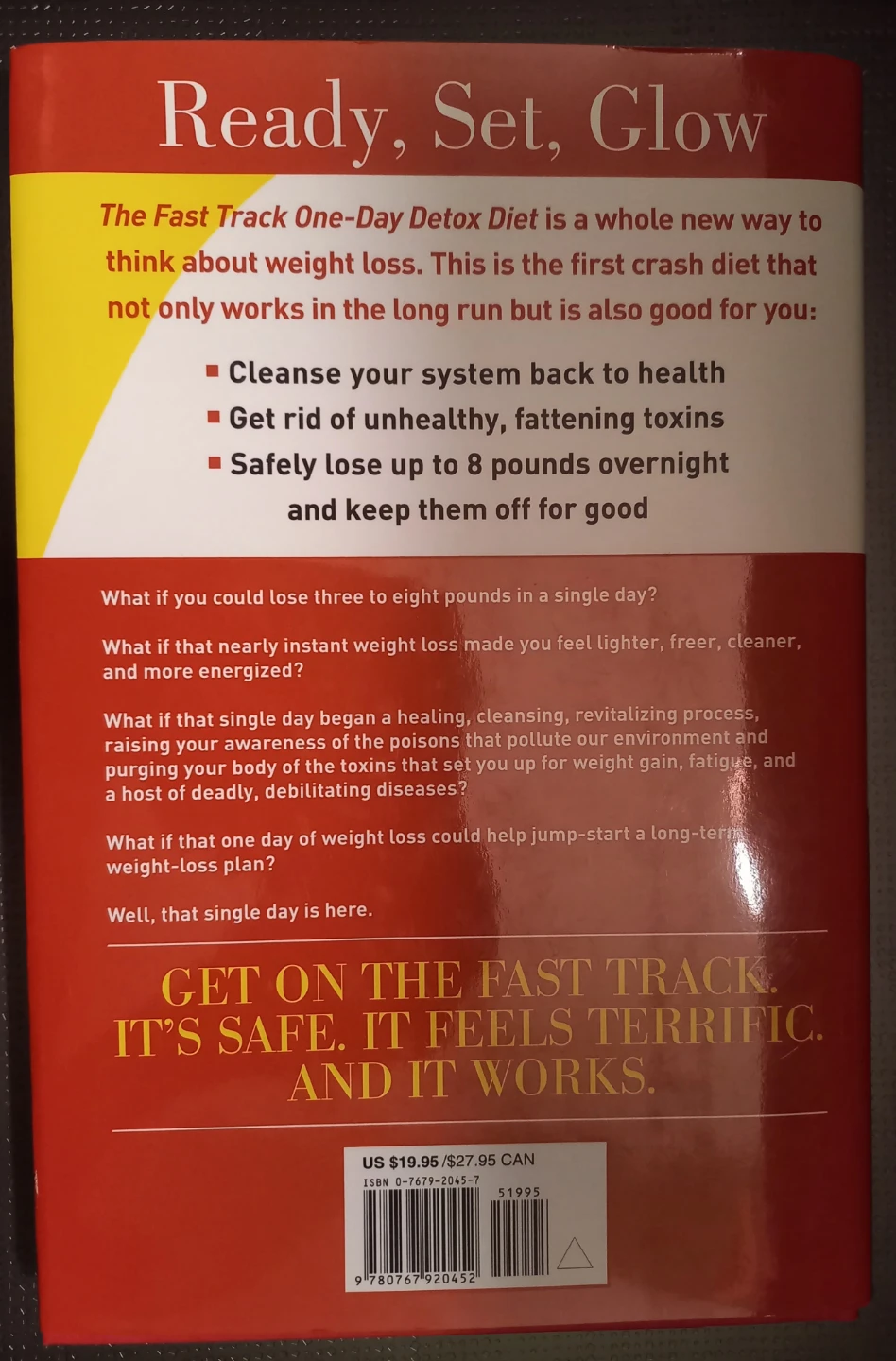 The Fast Track One-Day Detox Diet Book (Hardcover) - photo 3