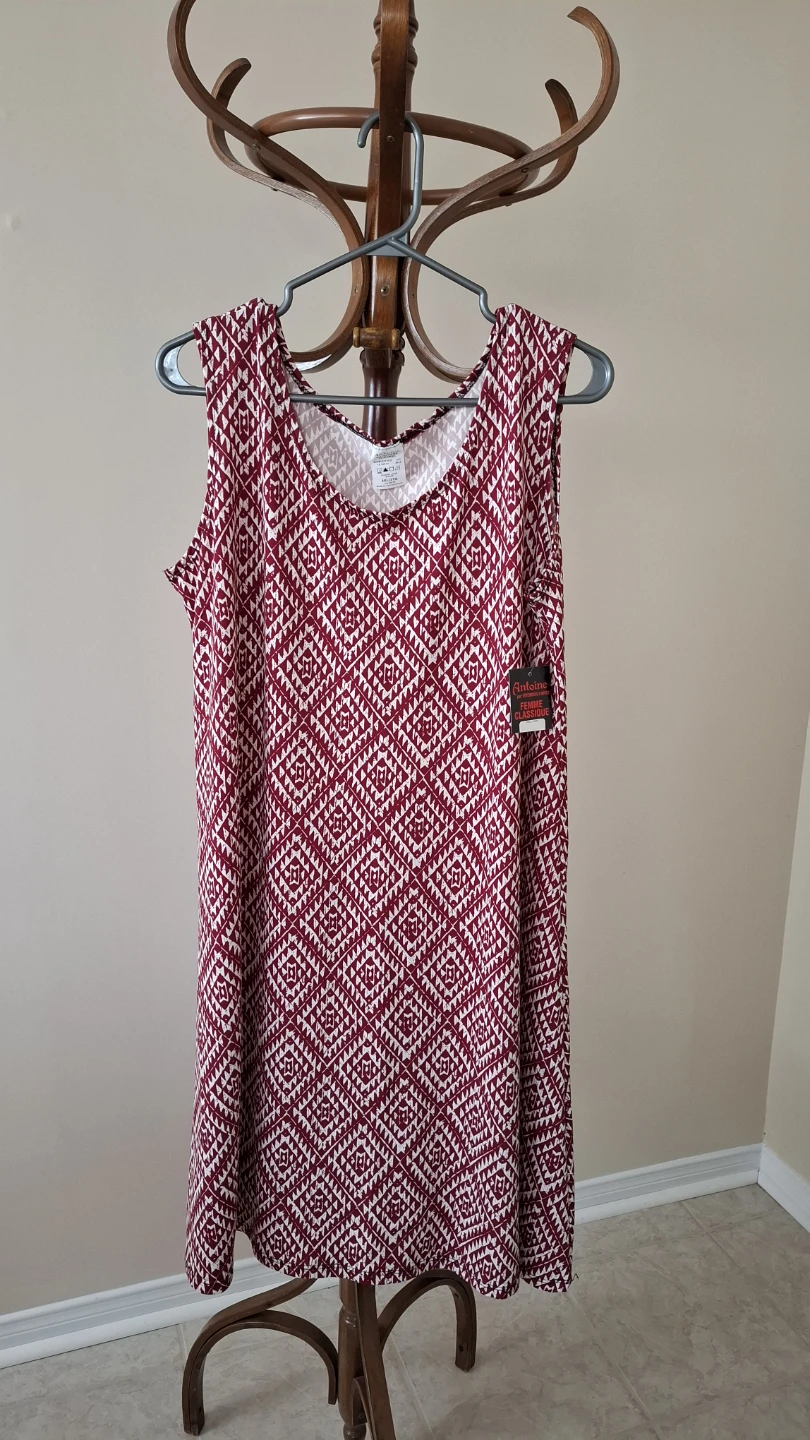 Geometric Sun Dress 3XL