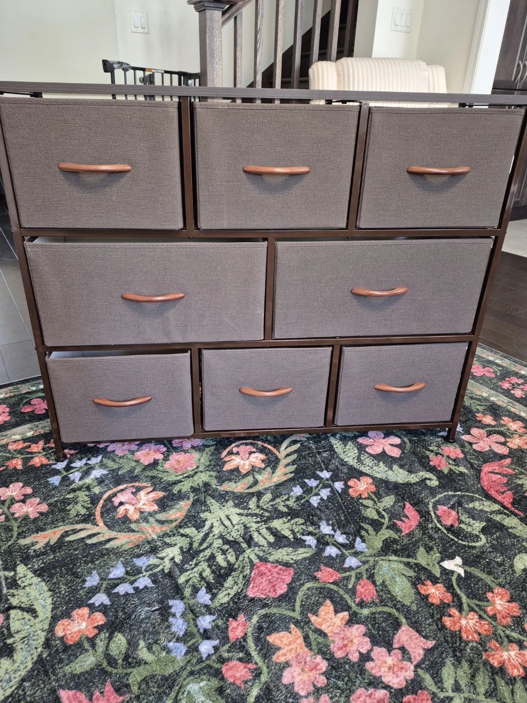 SORBUS 8-Drawer Fabric Dresser - photo 3