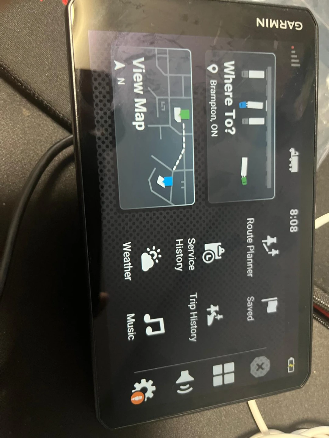 Garmin dezl OTR710 7" GPS Truck Navigator - photo 3