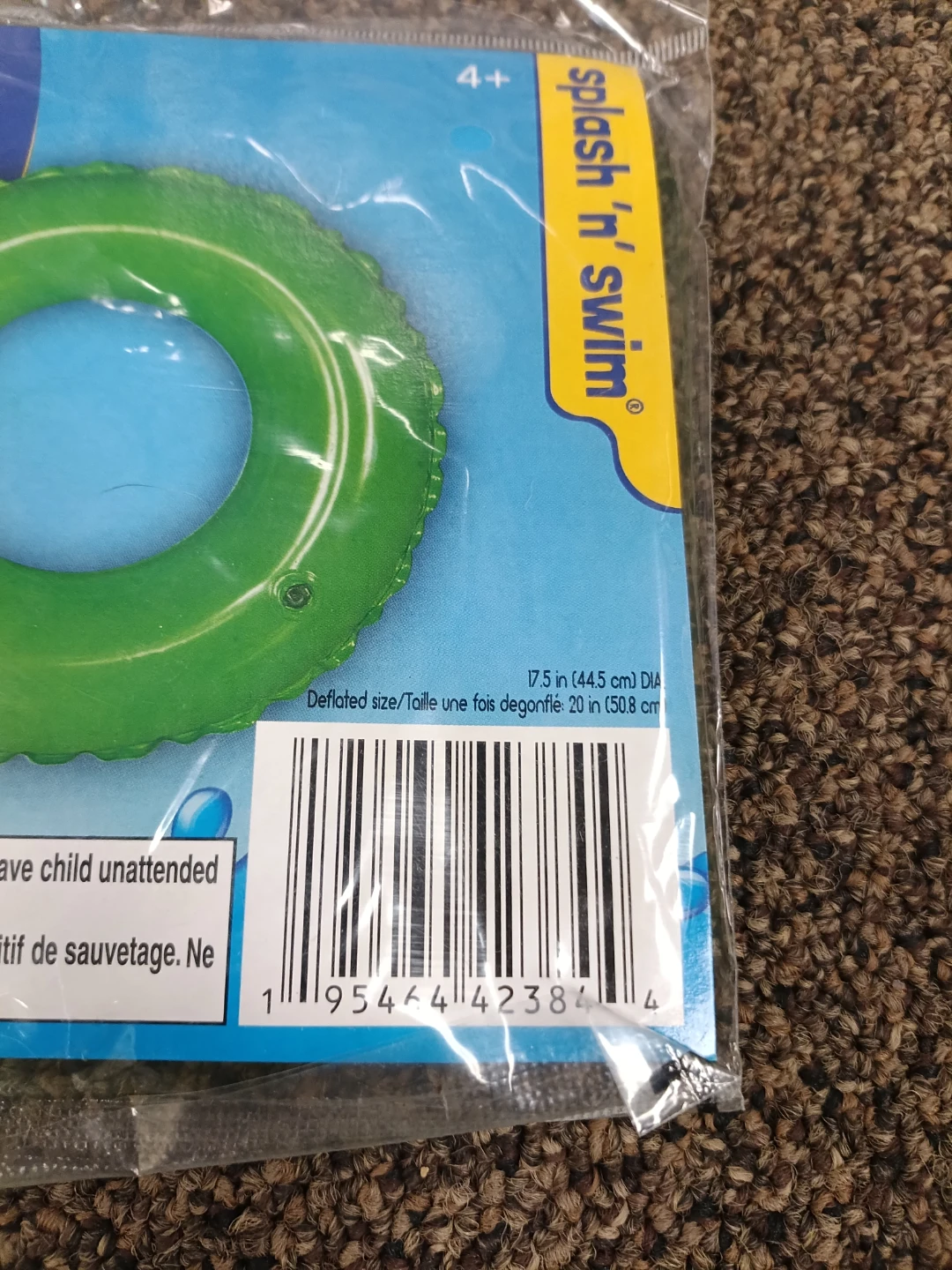 Splash 'n Swim Inflatable Swim Ring - photo 2