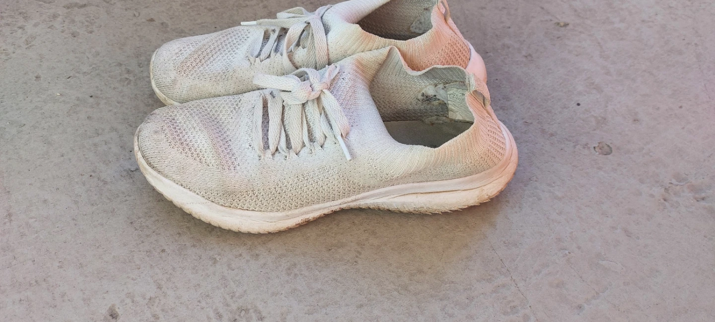 White Knit Sneakers - photo 3