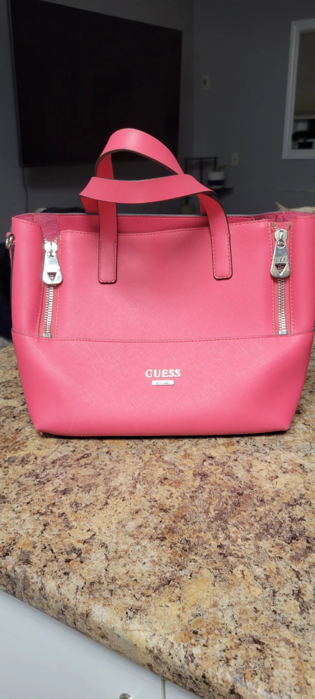 Guess Pink Tote Handbag