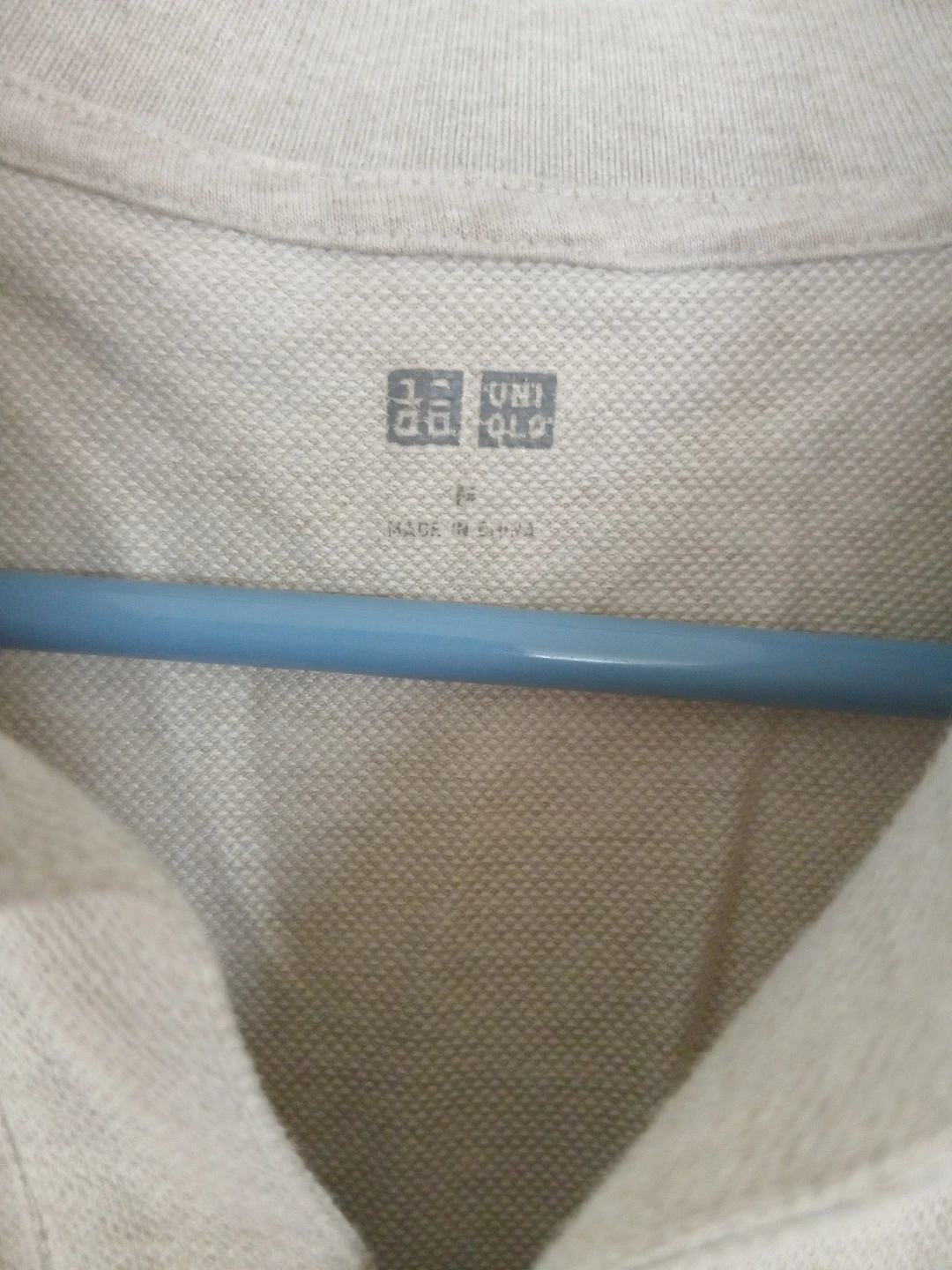 Uniqlo Men's Polo Shirt - Beige - photo 2