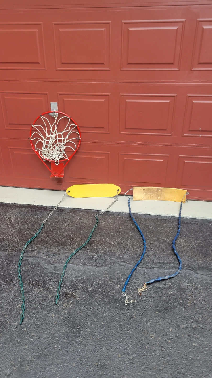 Kids Swing Set with Basketball Hoop-$5 each - photo 2