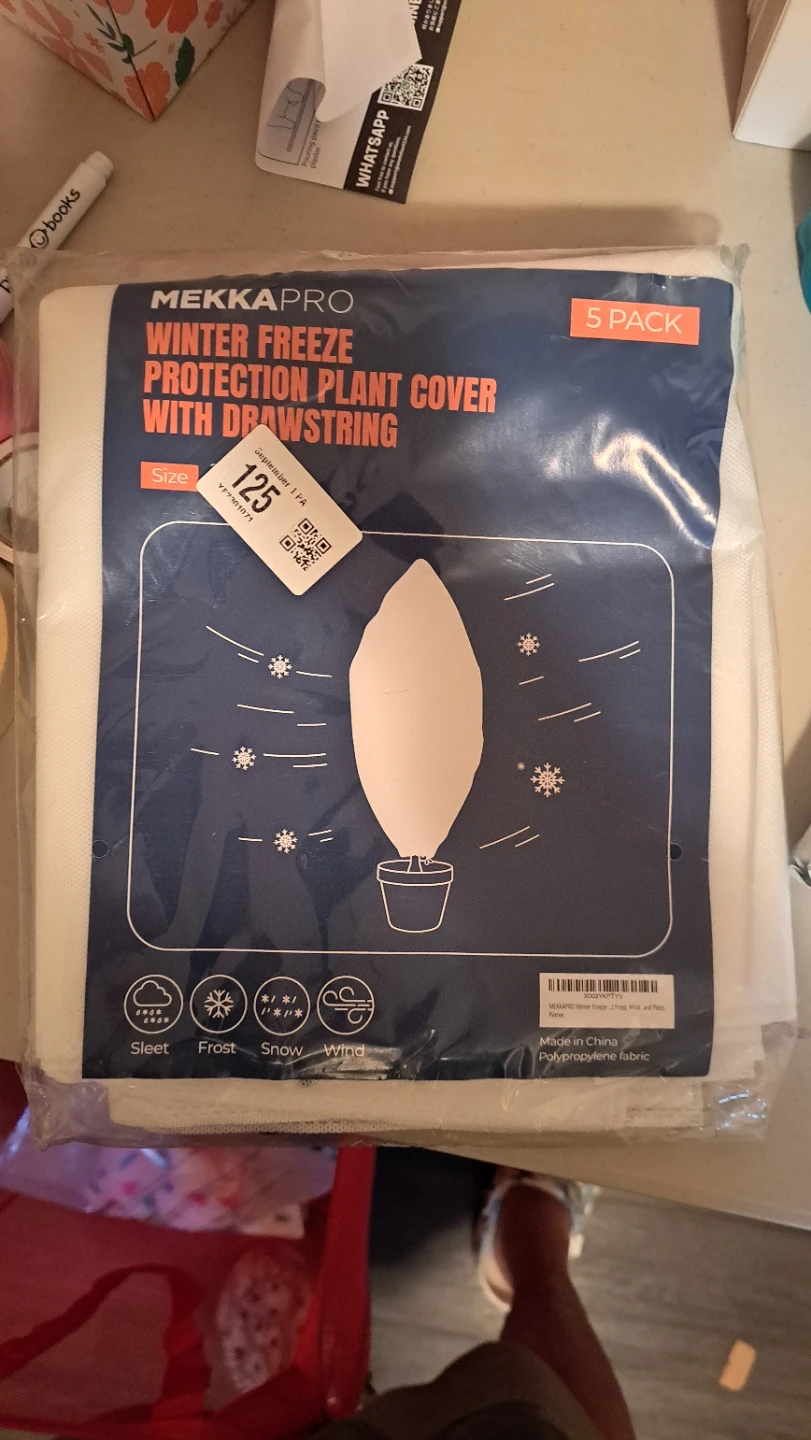PRO Winter Freeze Protection Plant Cover 5 Pack