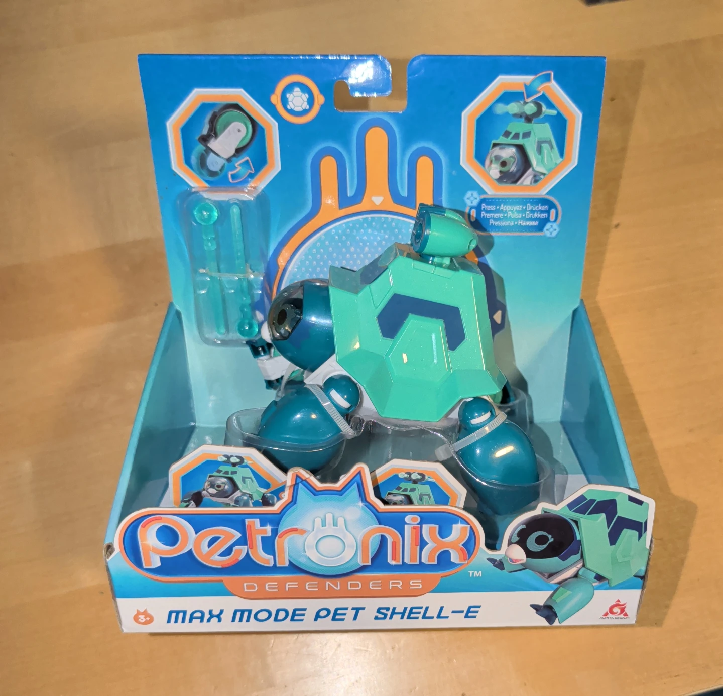 Petronix Defenders Max Mode Pet Shell-E Toy