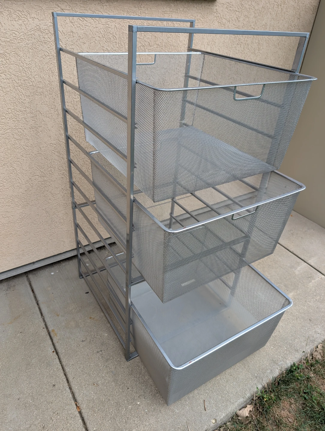 Elfa 3-Drawers Mesh Storage Unit - photo 2
