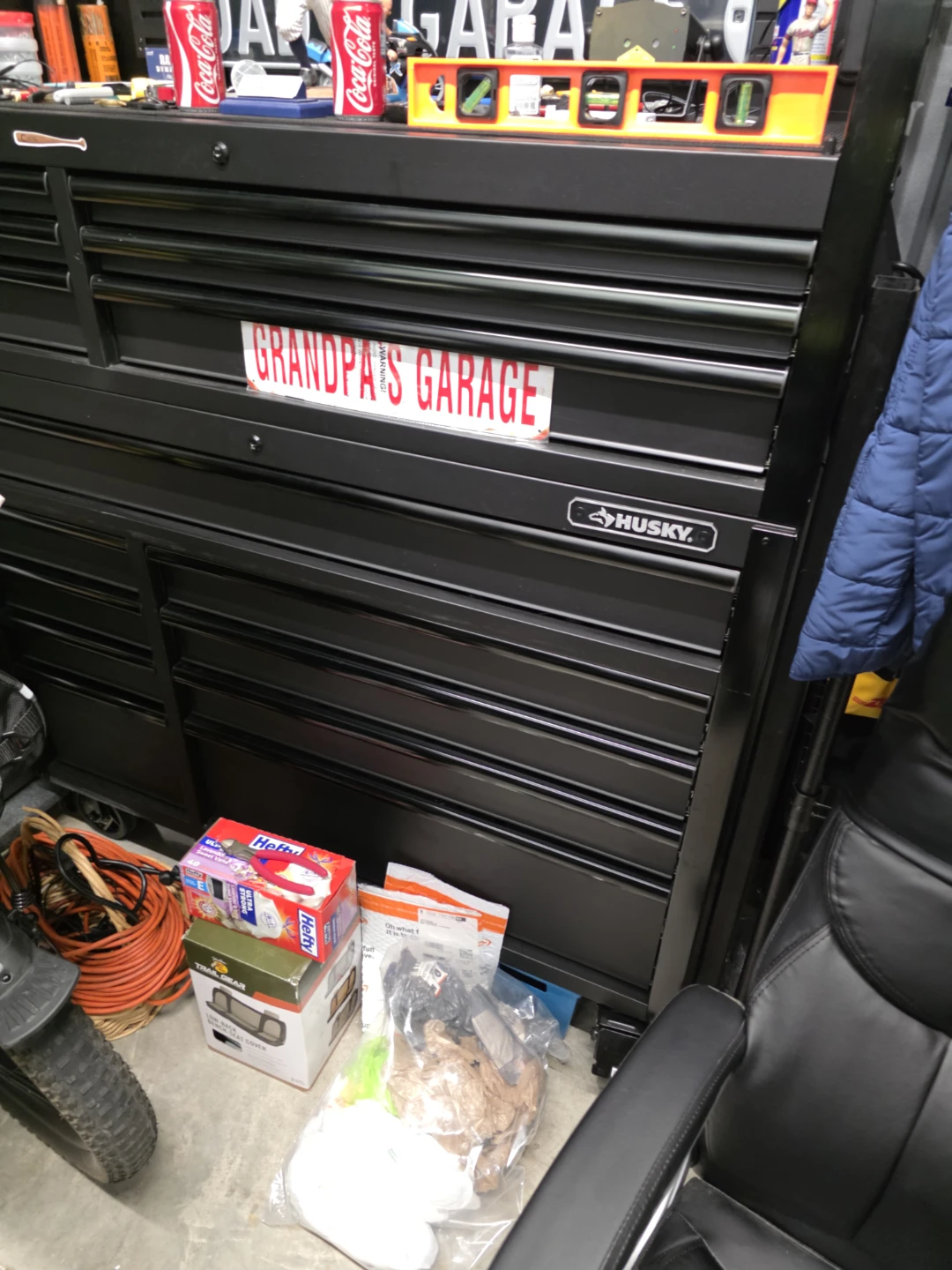 2 Husky 10-Drawer Tool Chest