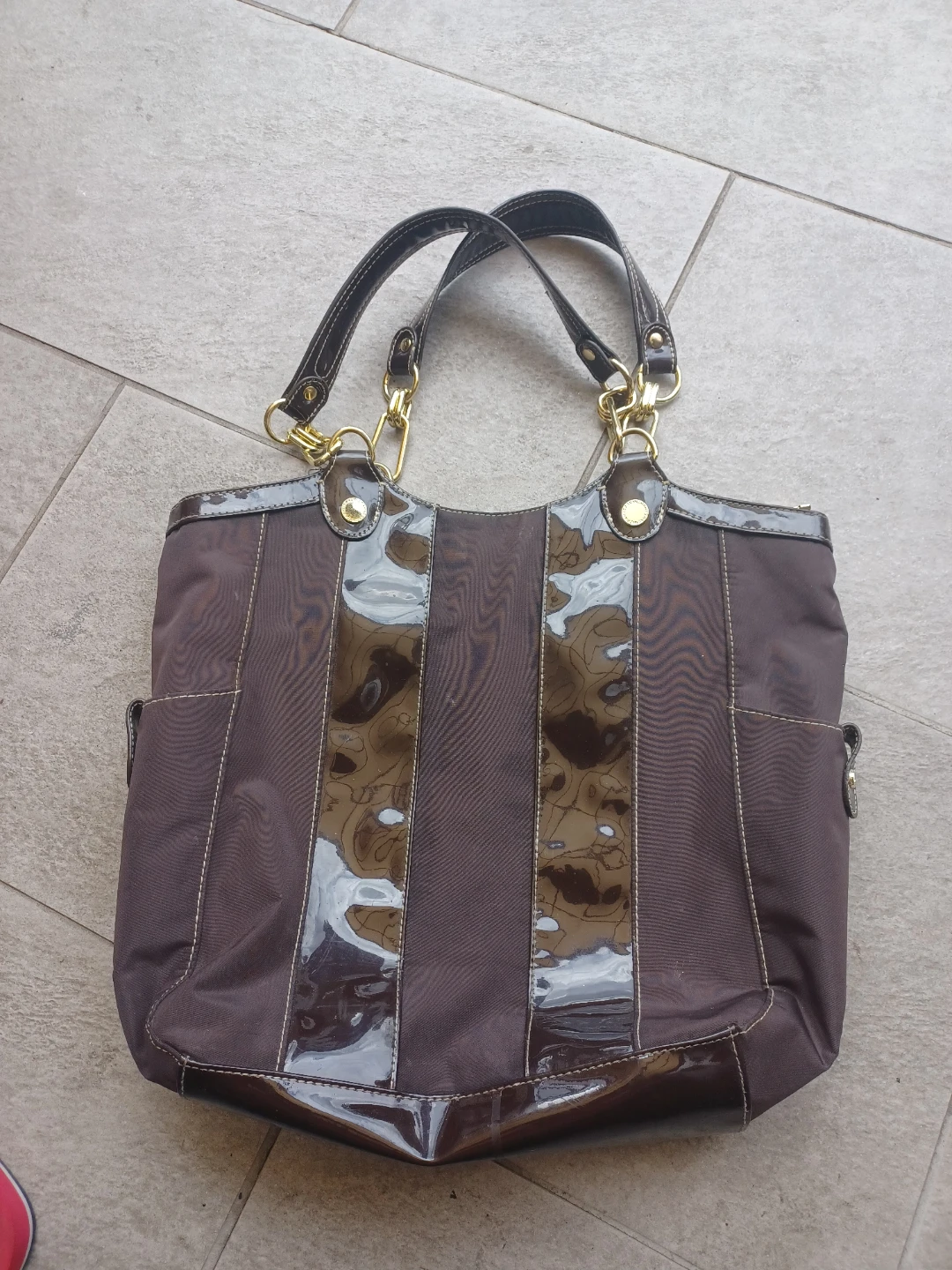 Brown Tote Handbag
