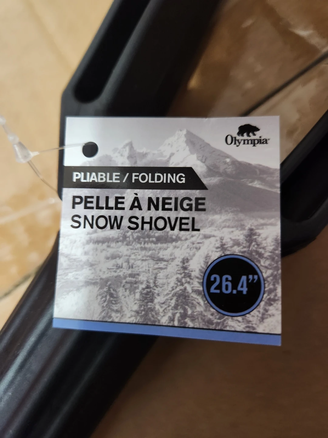 Olympia Pliable Snow Shovel 26.4" - photo 2
