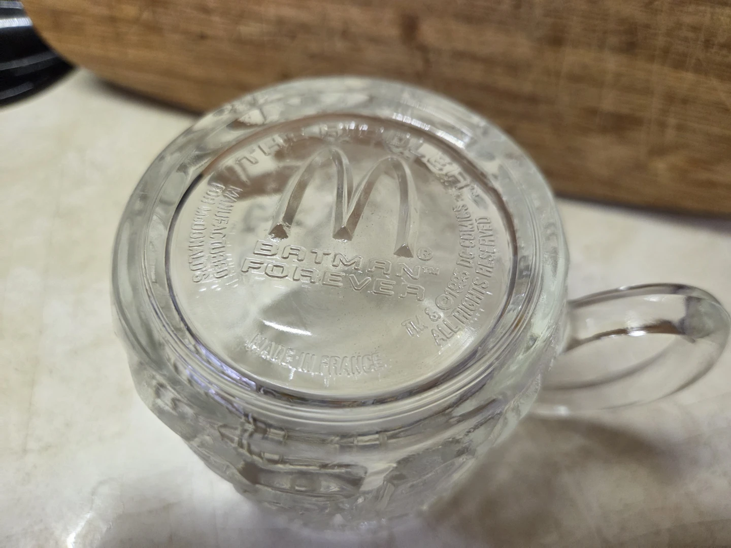 McDonald's Batman Forever The Riddler Glass Mug - photo 4