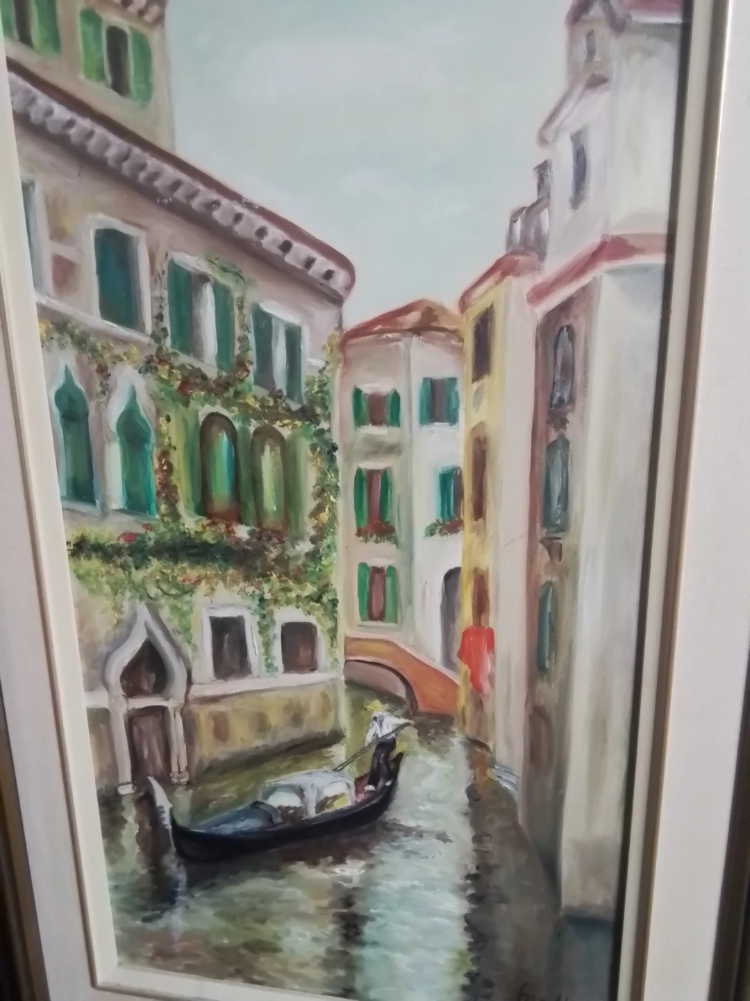 Original Venetian Oil Painting by Maristella Belluardo-Farella - photo 2