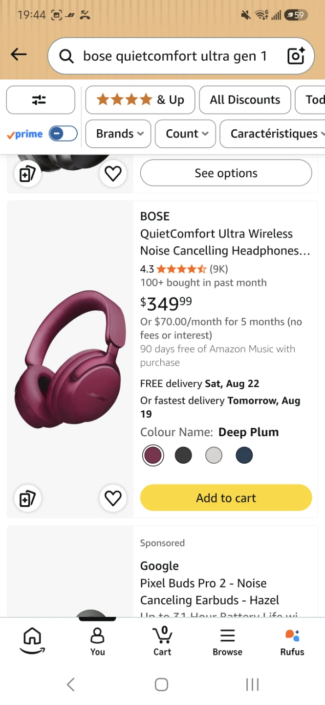 Bose QuietComfort Ultra Noise Cancelling Headphones - photo 3