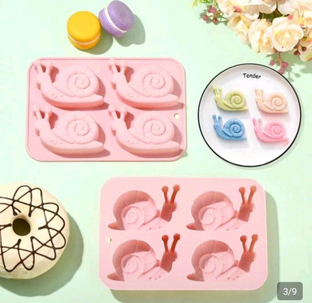 Snail silicone mold - photo 3