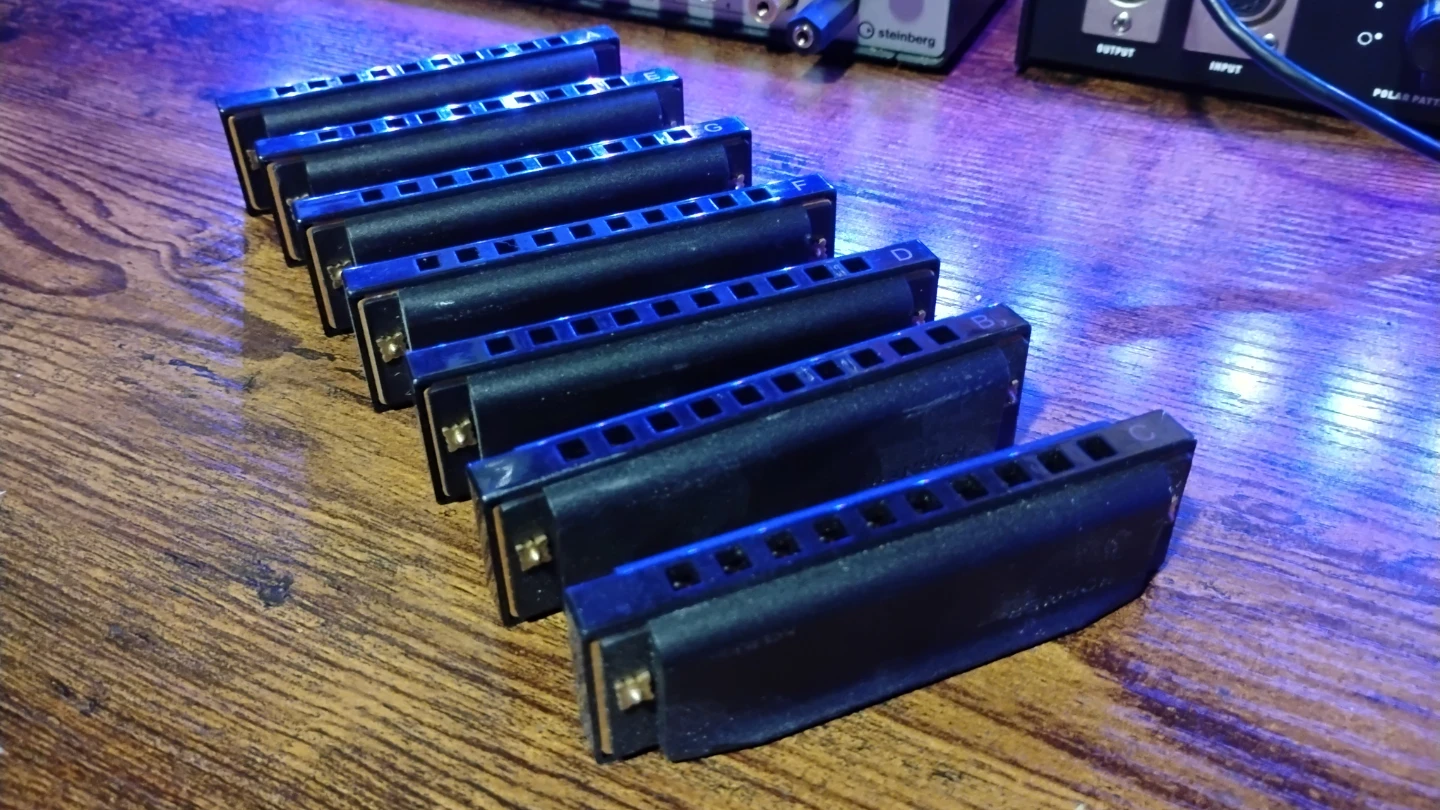 Piedmont Blues Harmonica Set - photo 2