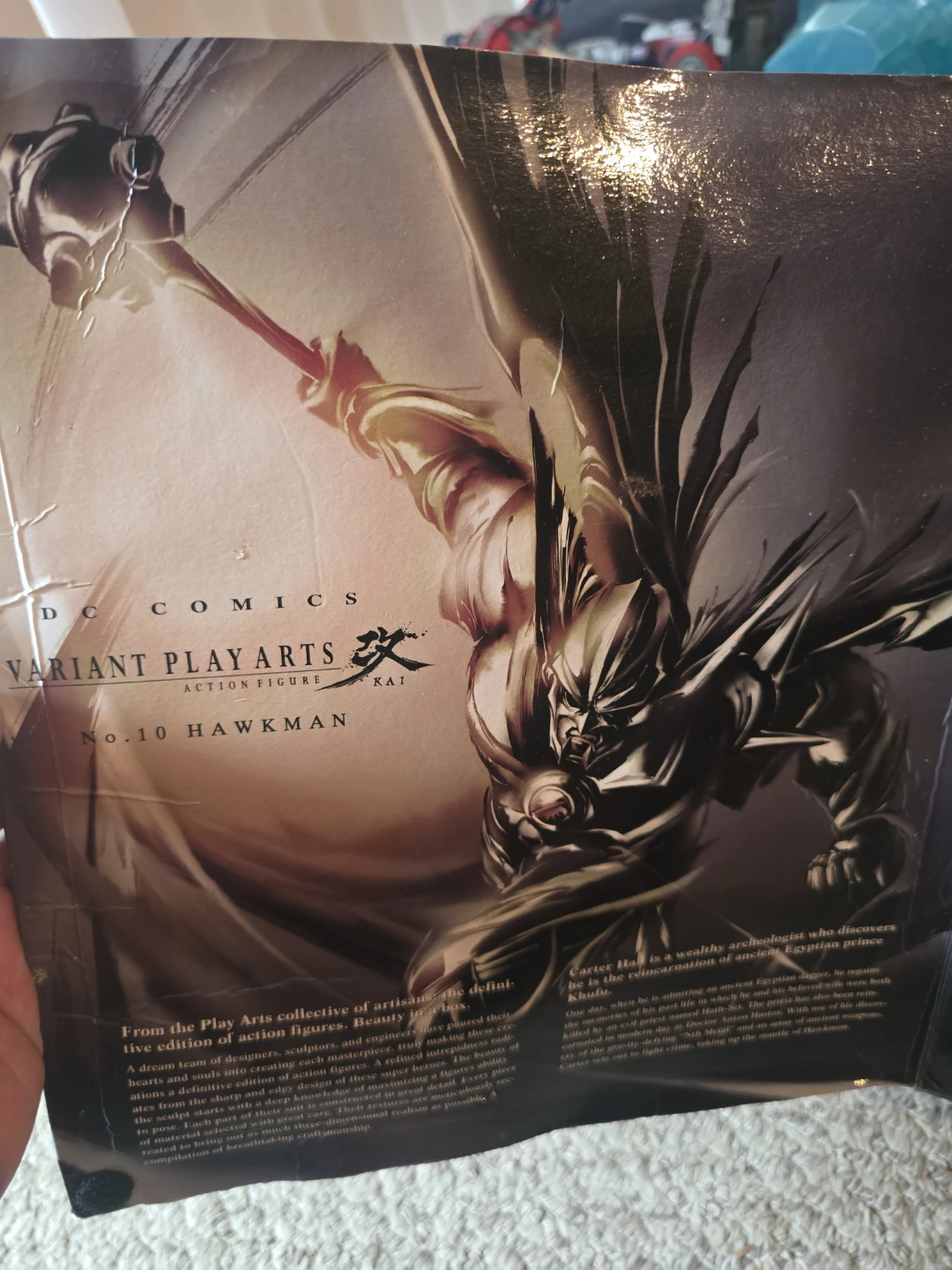 Square Enix Play Arts Kai DC Comics No.10 Hawkman - photo 3