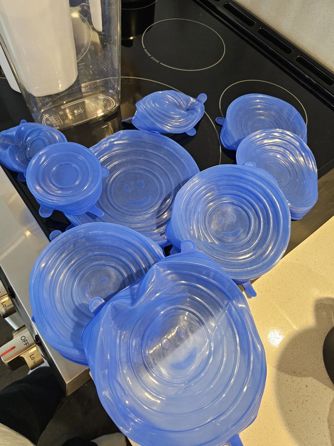 Milk Pitcher and ikea container and Silicone Lids set - photo 4
