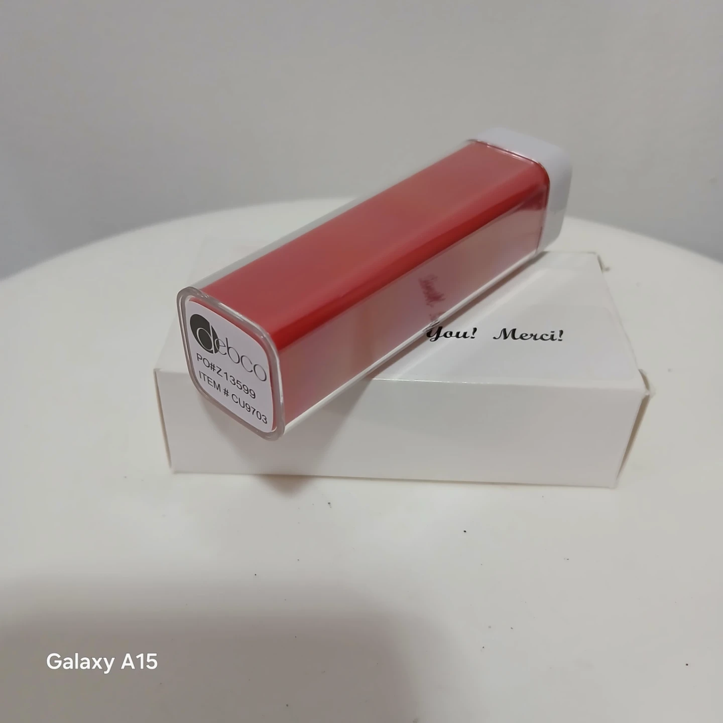 Mocing sale - Rogers TV Red Portable Power Bank - photo 2