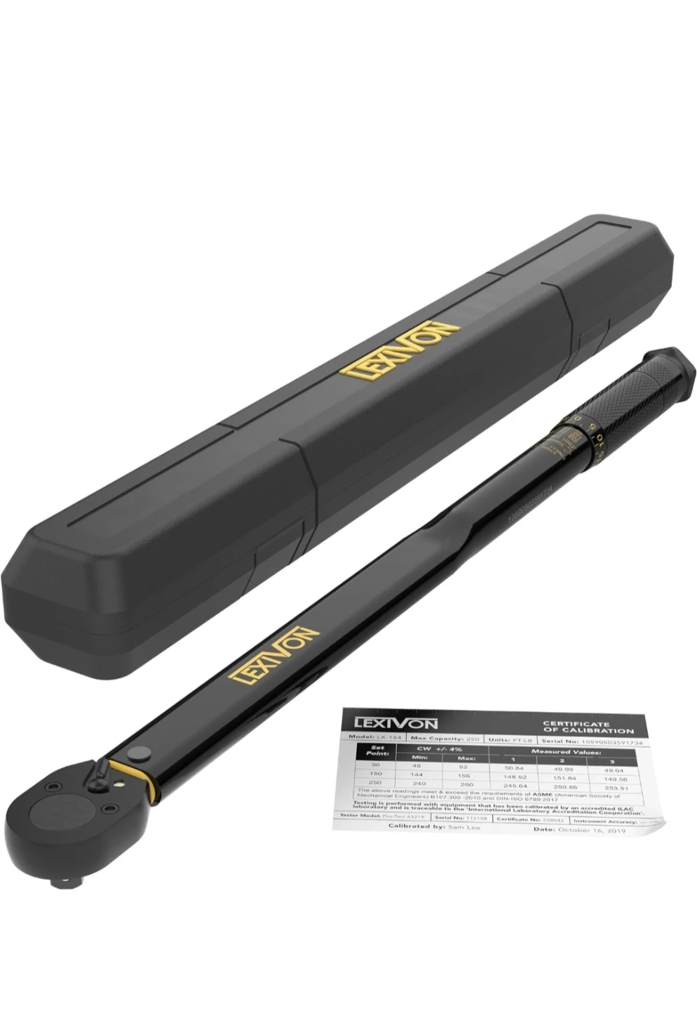 Lexivon 1/2 Inch Drive Torque Wrench