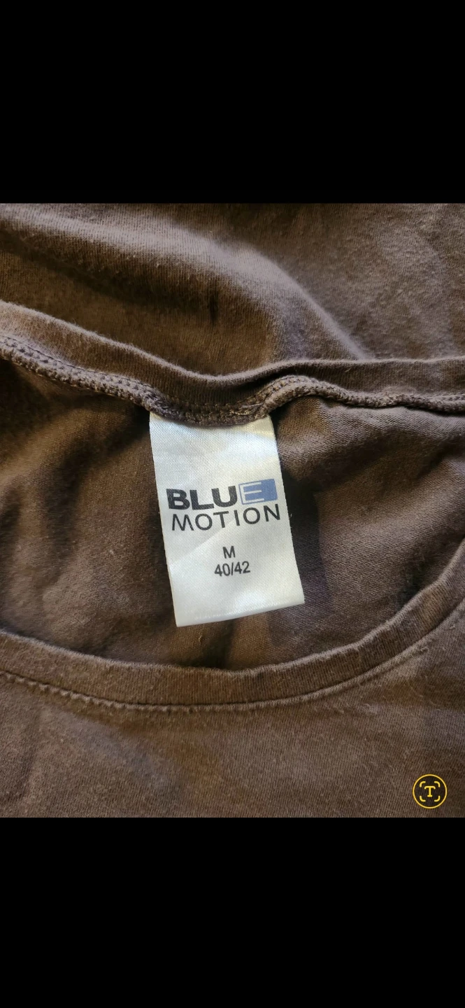 Blue Motion Brown Short Sleeve Bodysuit Size M - photo 2