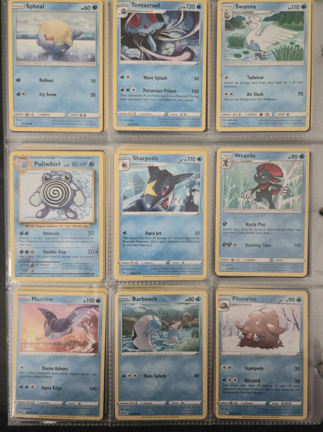Pokemon Cards - Water and Fairy Types - photo 4