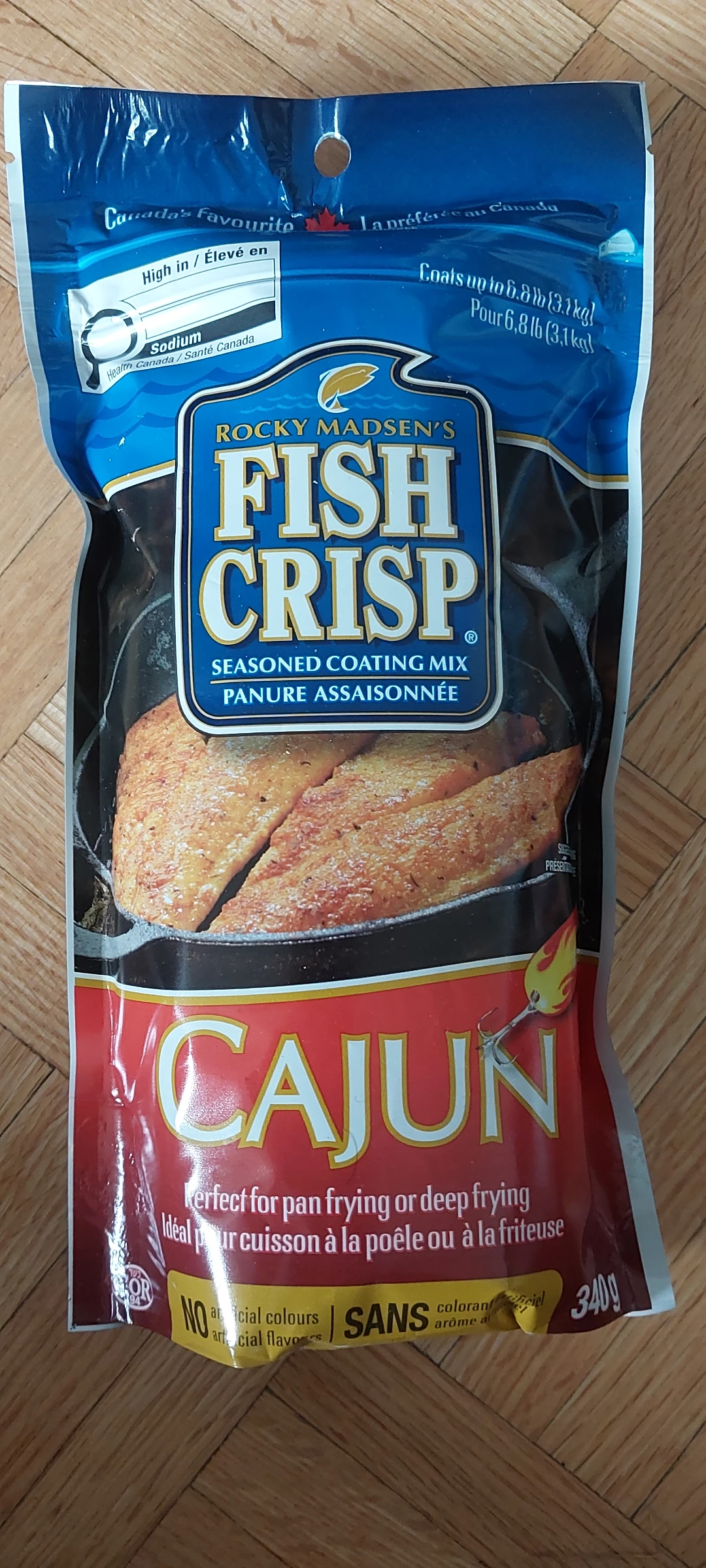 Rocky Madsen's Fish Crisp Seasoned Coating Mix - Cajun
