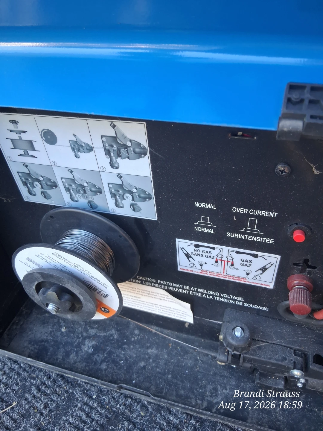 Mastercraft MIG/Flux-Core Wire Feed Welder - photo 4