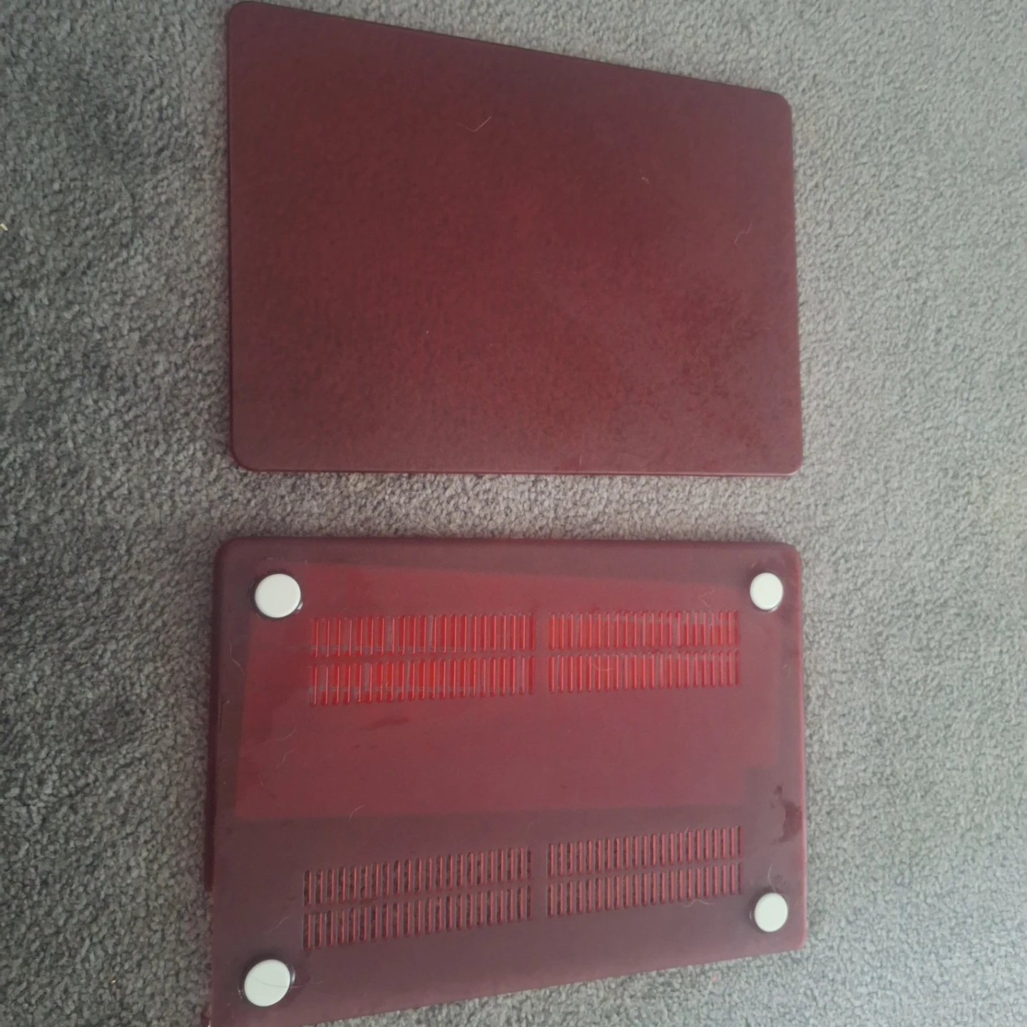 Red MacBook Pro Case with Keyboard Cover - photo 3