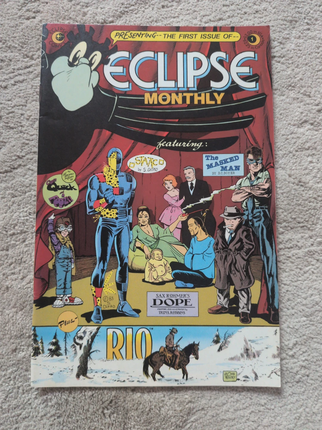 Eclipse Monthly Comic Book - First Issue