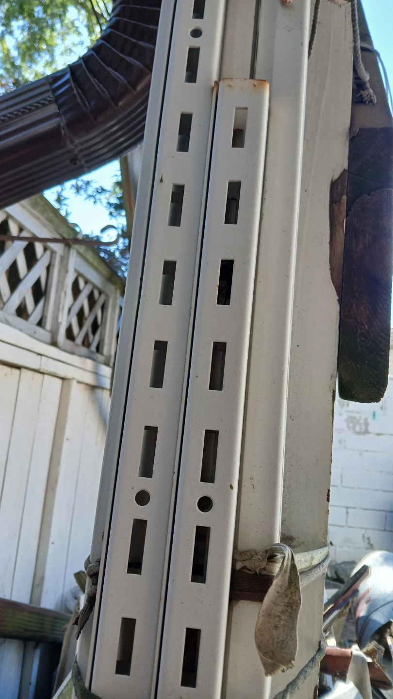 Metal runners for shelving for $20.00 - photo 2