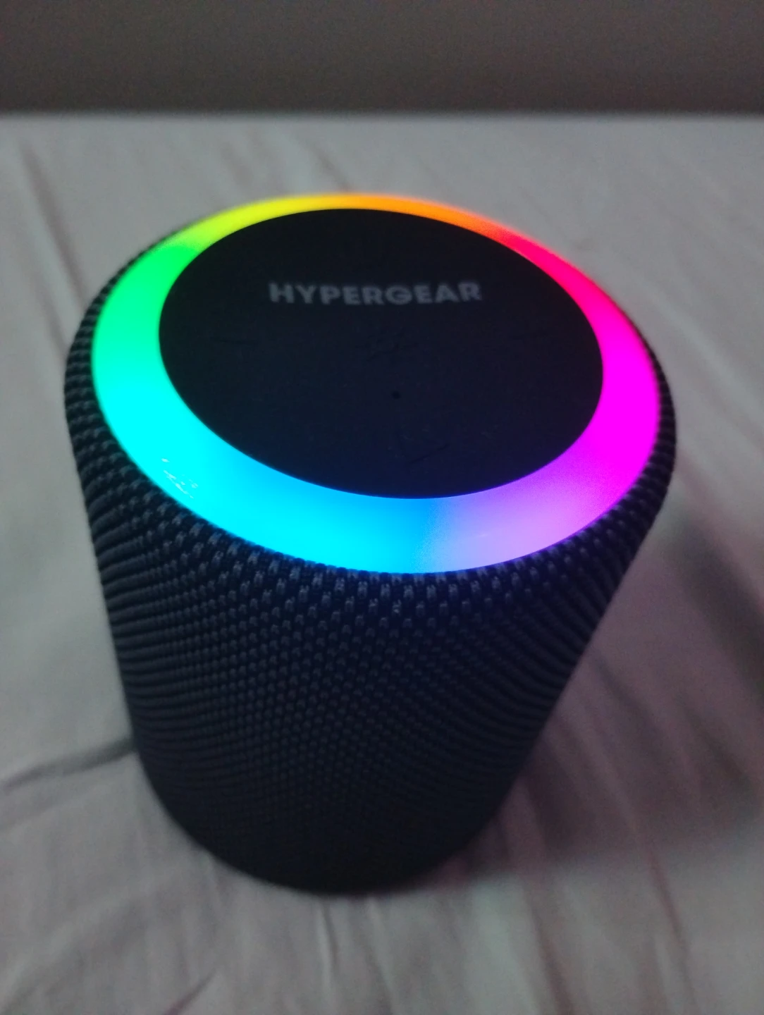 Hypergear Model 15885 Portable Speaker with RGB Lighting
