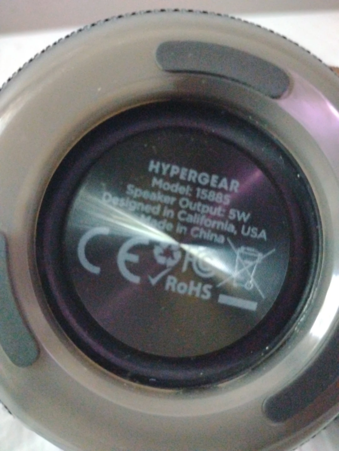 Hypergear Model 15885 Portable Speaker with RGB Lighting - photo 2