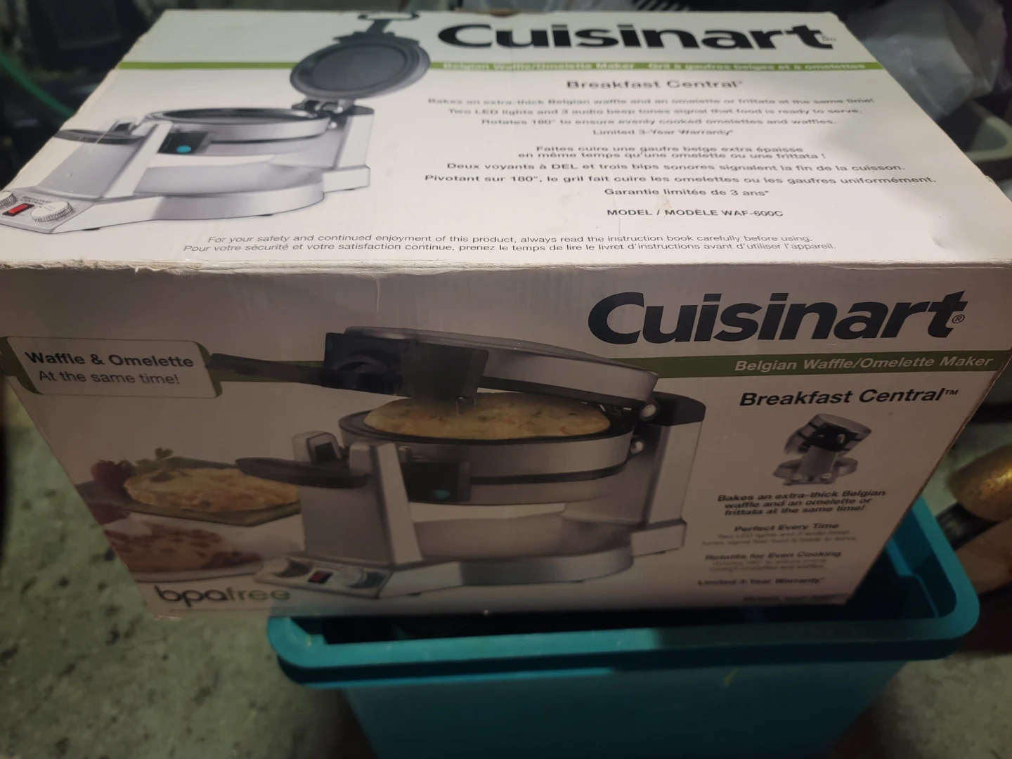 Cuisinart Breakfast Central Belgian Waffle/Omelette Maker
