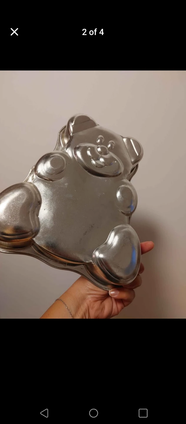 Teddy Bear Shaped Cake Pan - photo 2