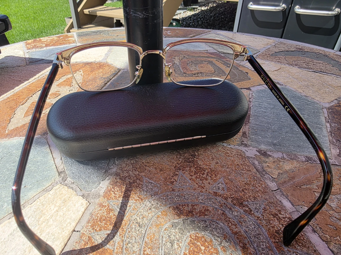 Gucci Eyeglasses Frames Only, GG01310, 002 53 18-145 Gold/Brown. - photo 2