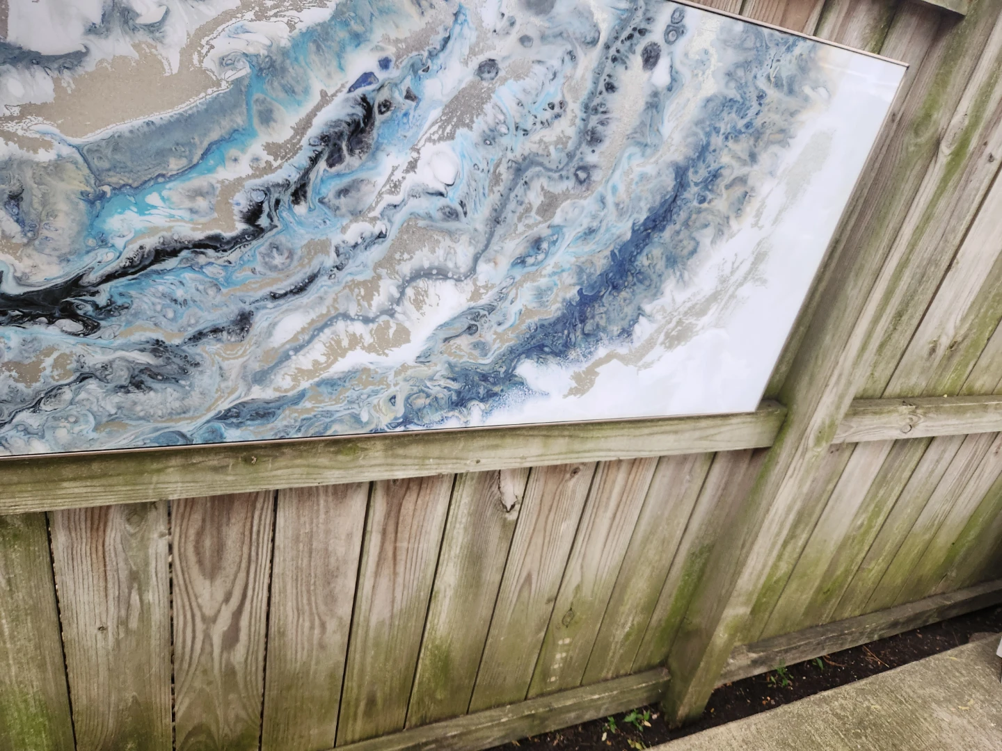 Abstract Fluid Art Wall Decor - photo 3