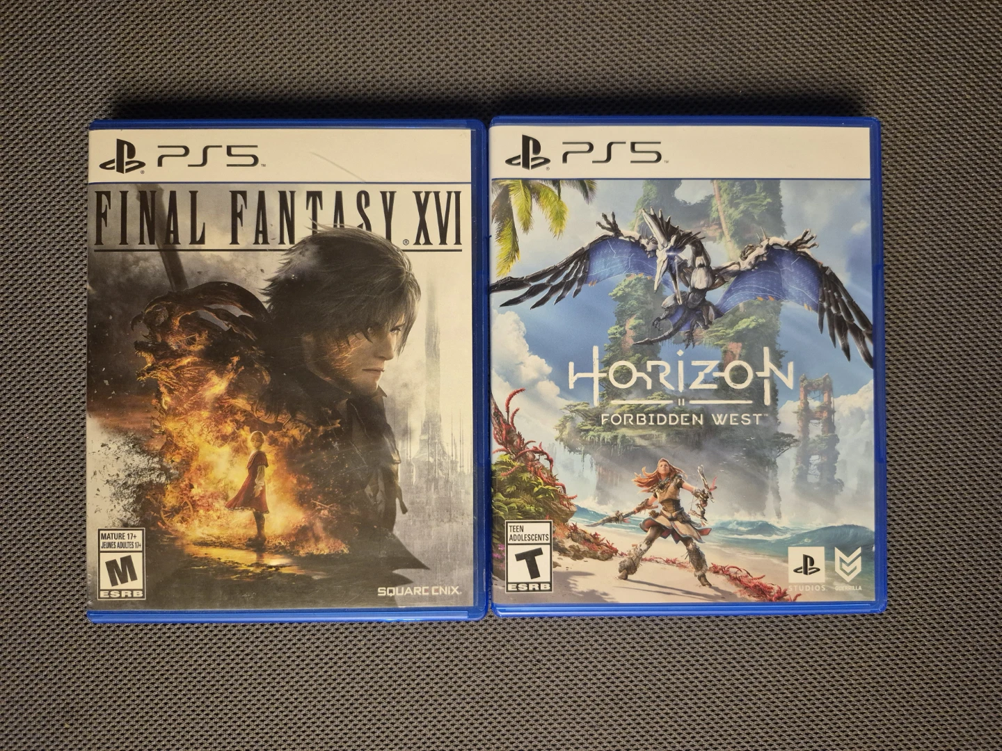 PS5 Games: Final Fantasy XVI & Horizon Forbidden West