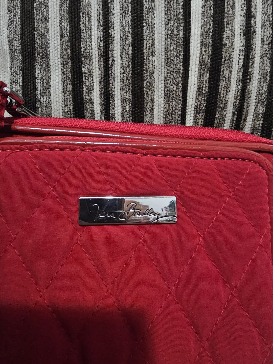 Vera Bradley Red Quilted Wristlet - photo 2