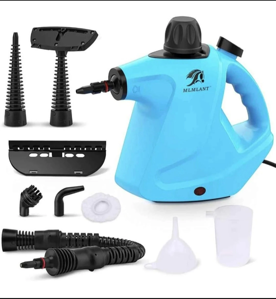 MLMLANT Blue Handheld Steam Cleaner 1050W