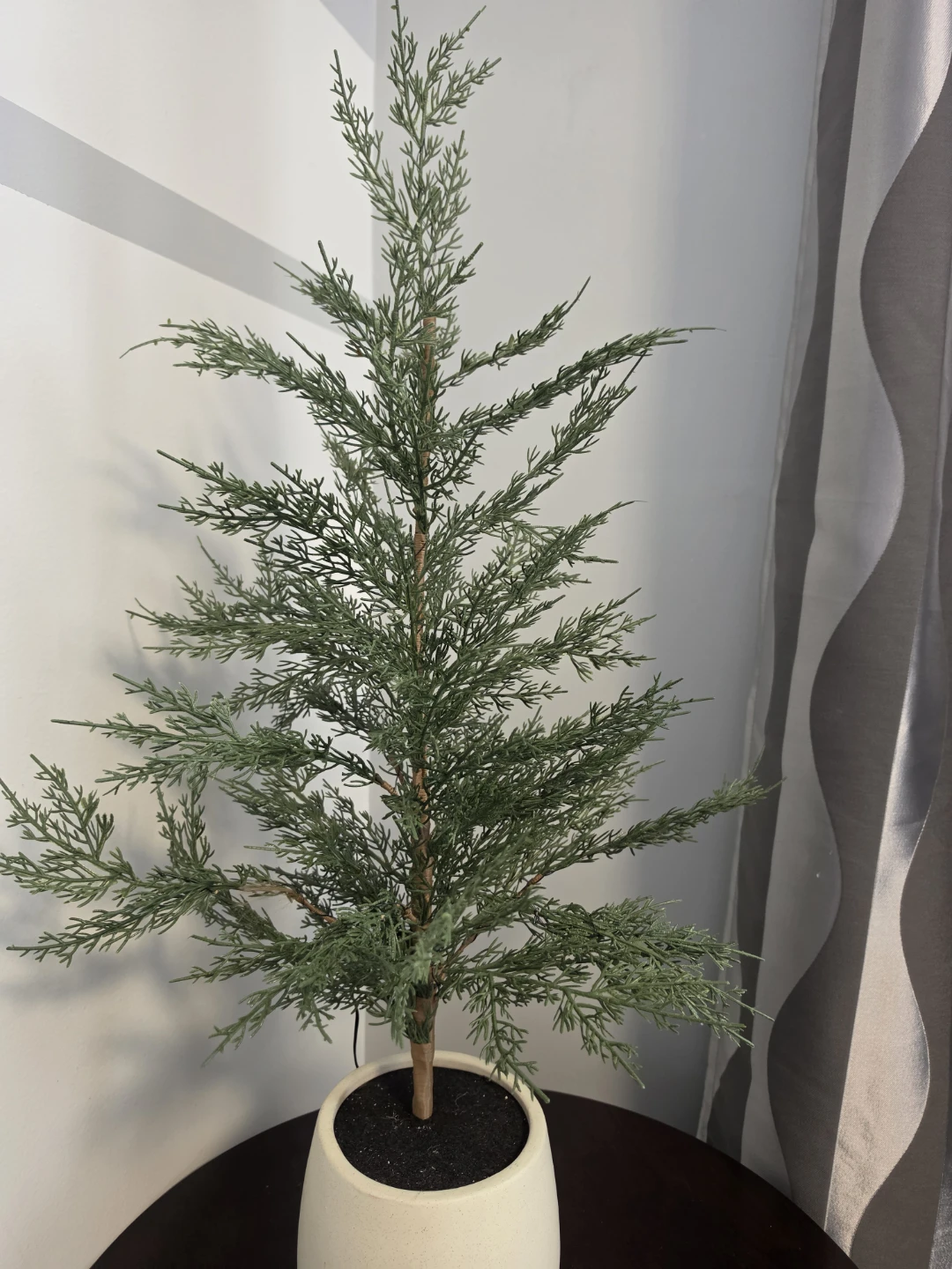 Faux Cedar Tree in Speckled Pot - photo 2