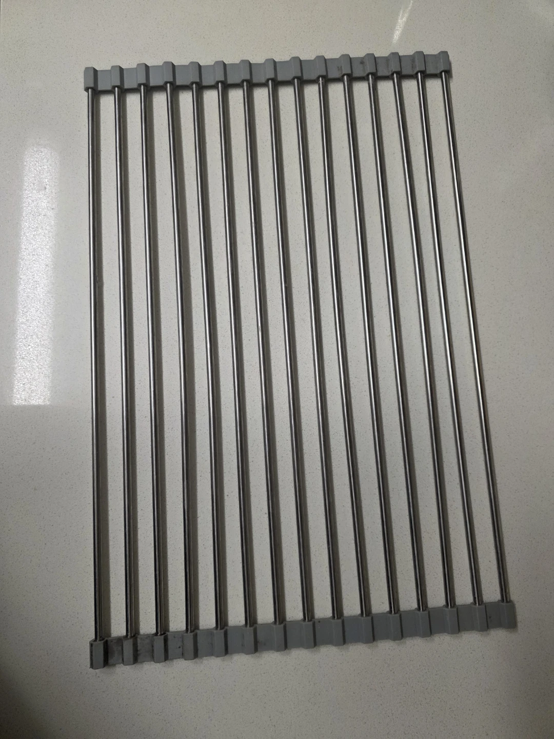 Stainless Steel Roll-Up Dish Drying Rack