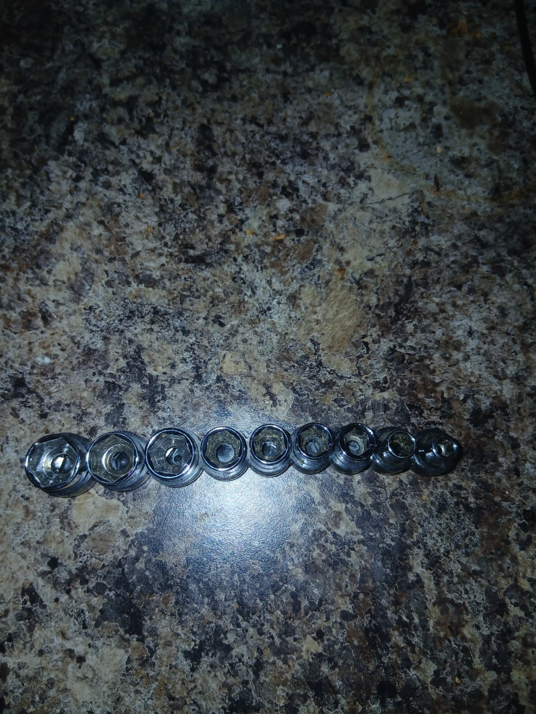 Socket Set on Rail