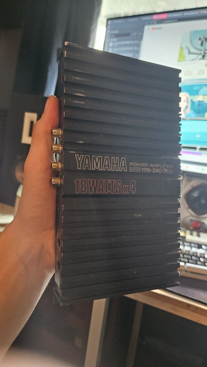 Yamaha car amp ypa 240 - photo 2