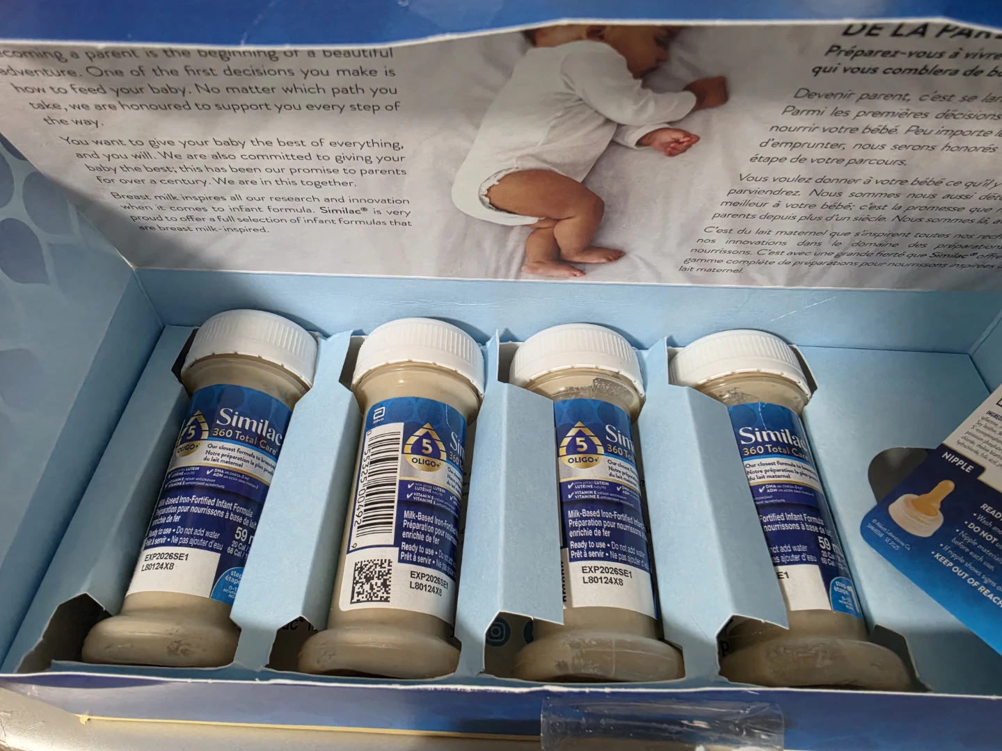Similac 360 Total Care Formula Bottles - 4 pack - photo 2