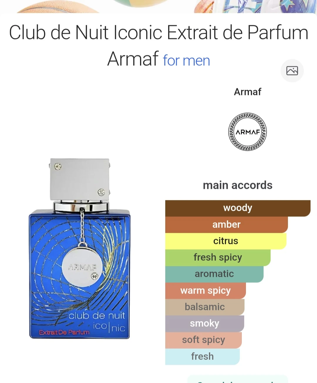 Armaf Club de Nuit Iconic Eau de Parfum 105ml - photo 3