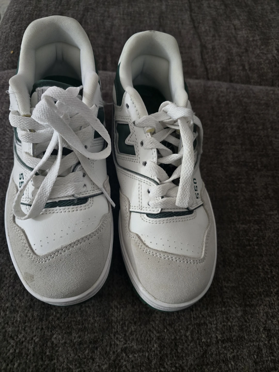 New Balance 550 Sneakers White Green - photo 3