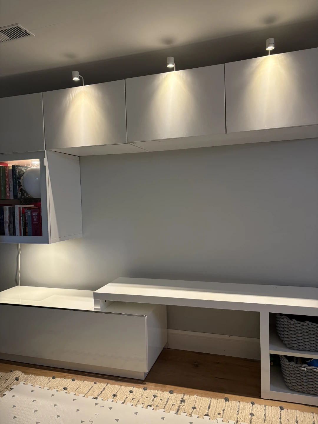White Media Unit - IKEA Besta