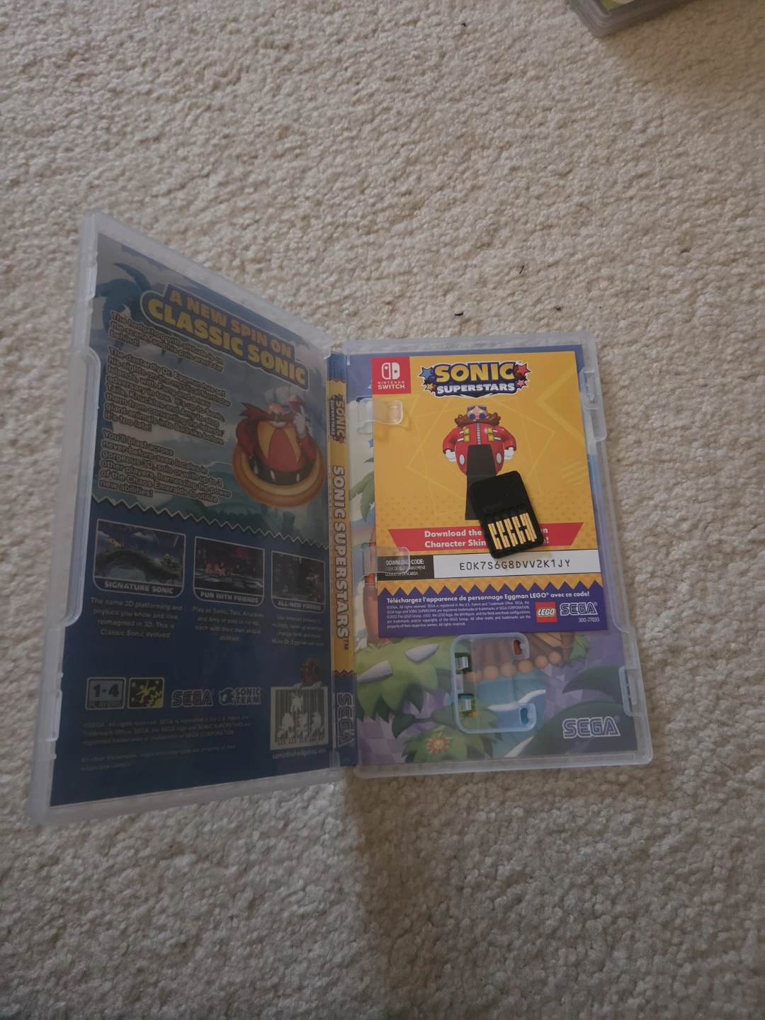 Nintendo Switch Sonic Superstars Video Game - photo 4