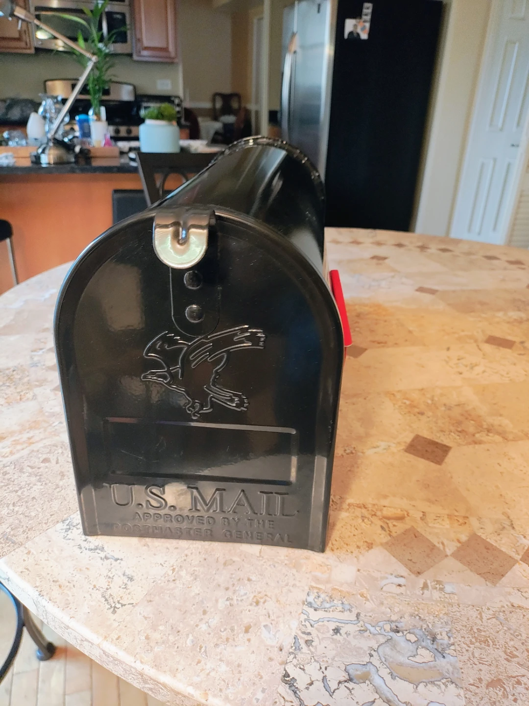 Black US Mailbox - photo 2